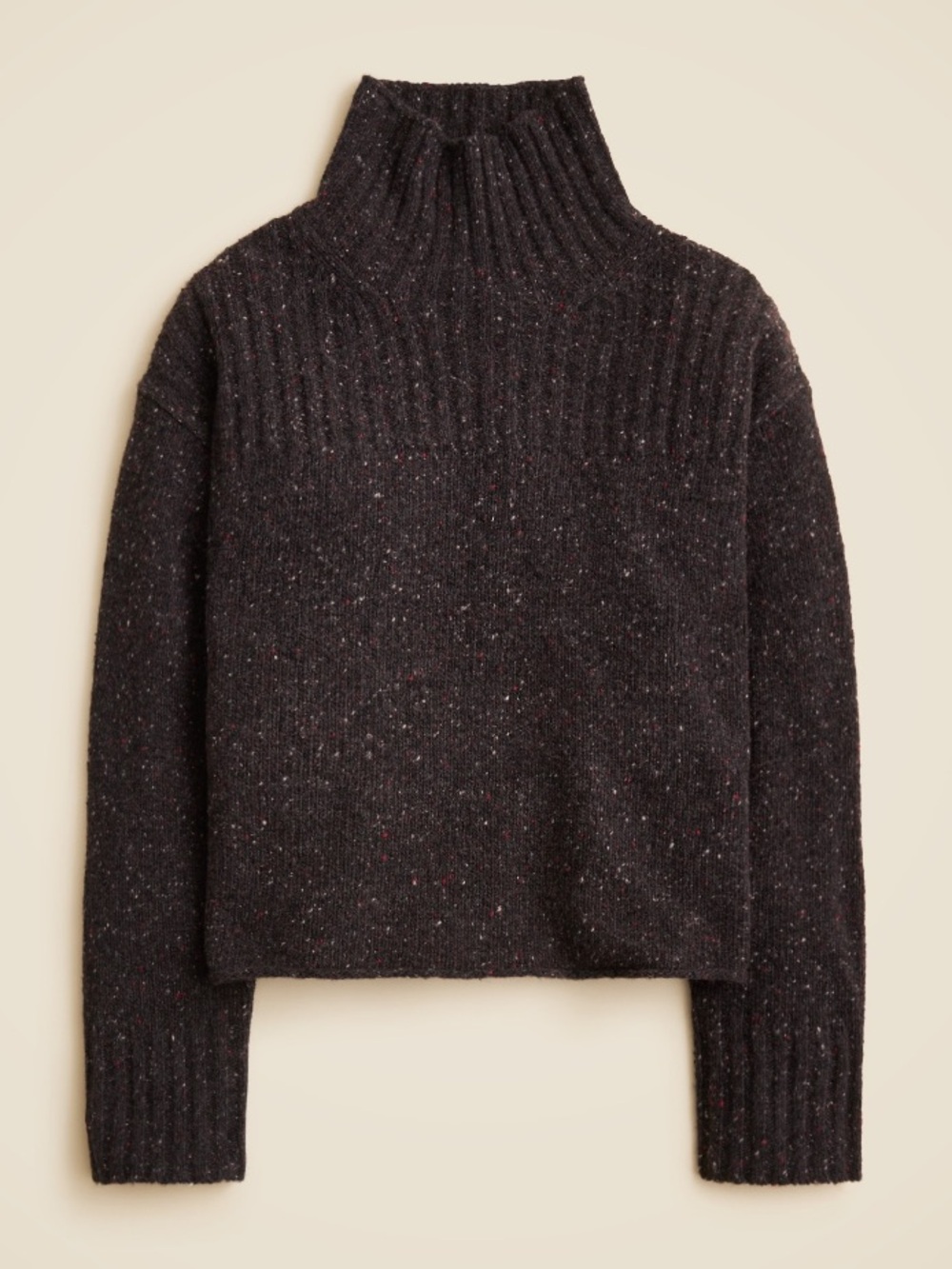 💼 Ribbed Fisherman’s Turtleneck Sweater